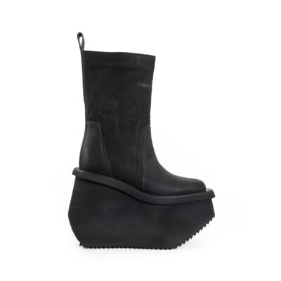 Rick Owens Stivali da fabbrica in pelle