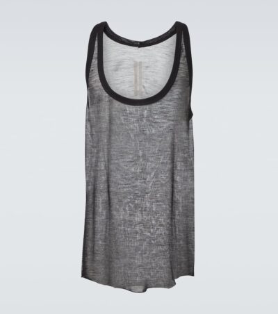 Rick Owens Wool-blend tank top