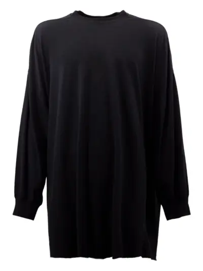 Rick Owens long-sleeve sweater - Black