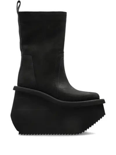 Rick Owens platform ankle boots - Black
