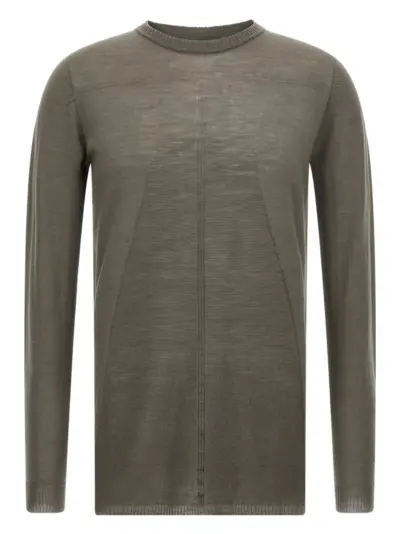 Rick Owens ribbed crew-neck sweater - Grey