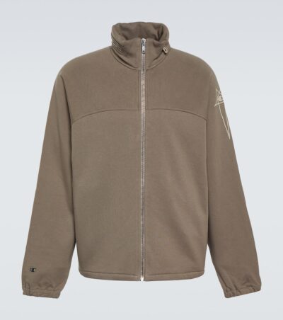 Rick Owens x ChampionÂ® Mountain asymmetric cotton jacket