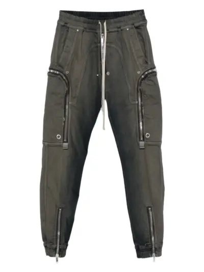 Rick Owens zip-detail trousers - Grey