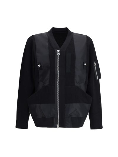 Sacai Zip Paneled Jacket