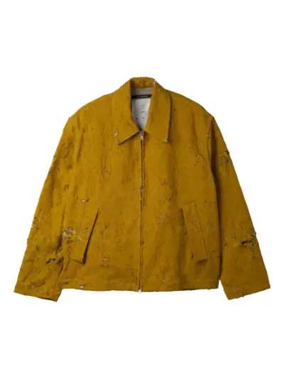 Song For The Mute Destroyed "Yellow" jacket