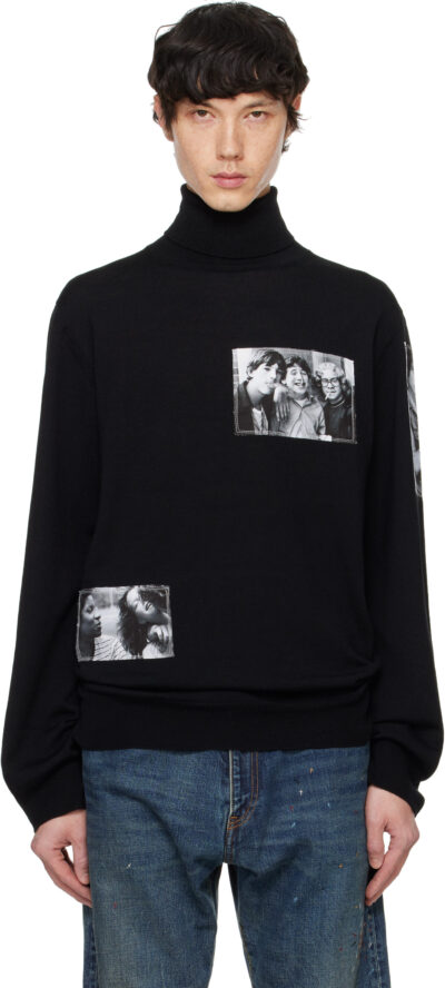TAKAHIROMIYASHITA TheSoloist. Black Wool Turtleneck