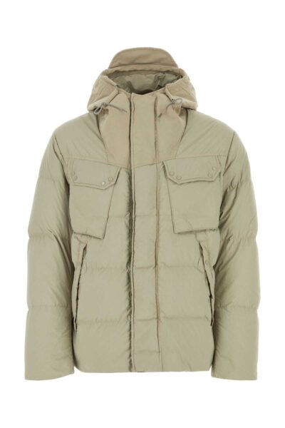 Ten C Sand Nylon Grays Down Jacket