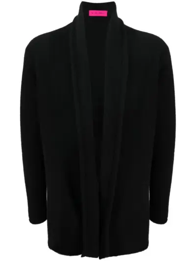 The Elder Statesman Italy smoking jacket cardigan - Black