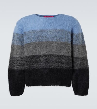 The Elder Statesman Thistle alpaca and wool-blend sweater