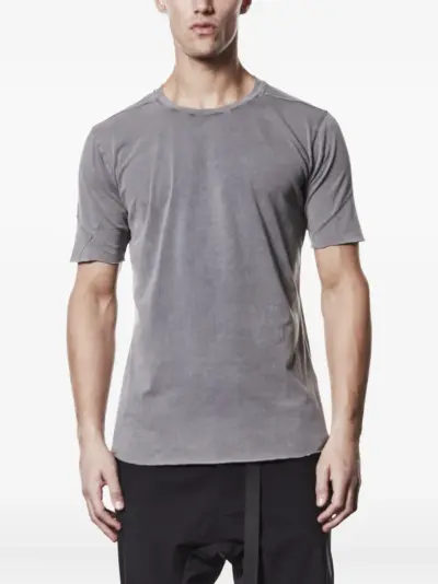 Thom Krom curved-seam cotton T-shirt - Grey