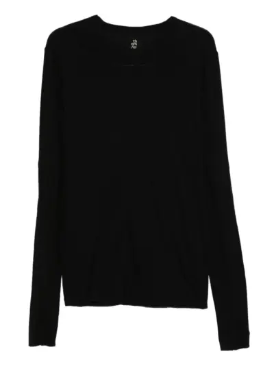 Thom Krom long-sleeve T-shirt - Black