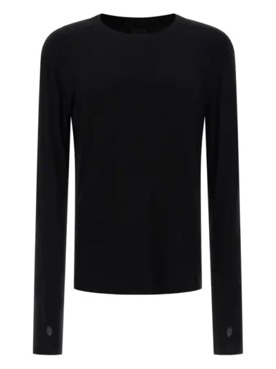 Thom Krom long-sleeve thumb-loop T-shirt - Black