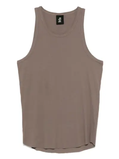 Thom Krom stretch-cotton tank top - Green