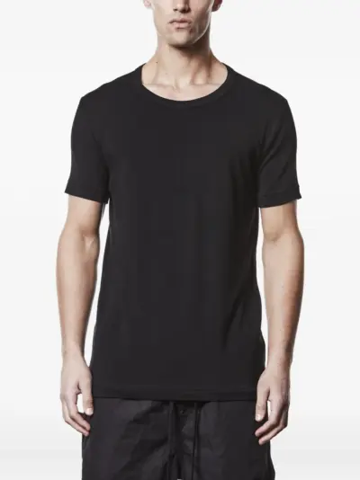 Thom Krom worked-seam cotton t-shirt - Black