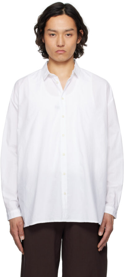 Toogood White 'The Draughtsman' Shirt