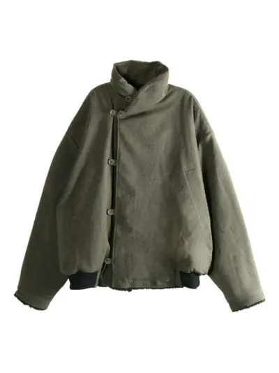 Uma Wang Jovan high-neck bomber jacket - Grey