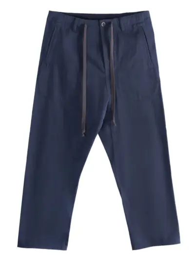 Uma Wang drawstring pocket trousers - Blue