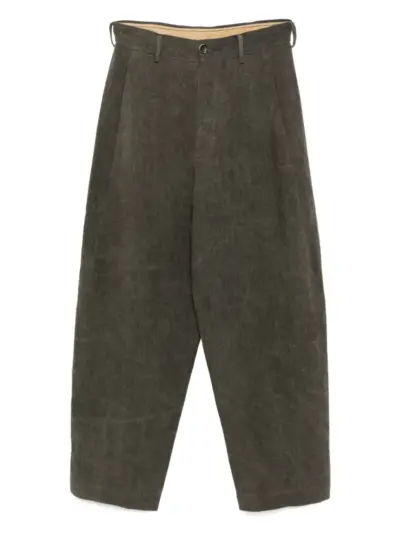 Uma Wang linen trousers - Grey