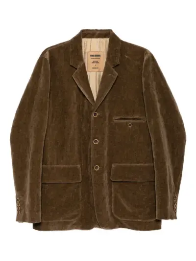 Uma Wang long-sleeved jacket - Neutrals