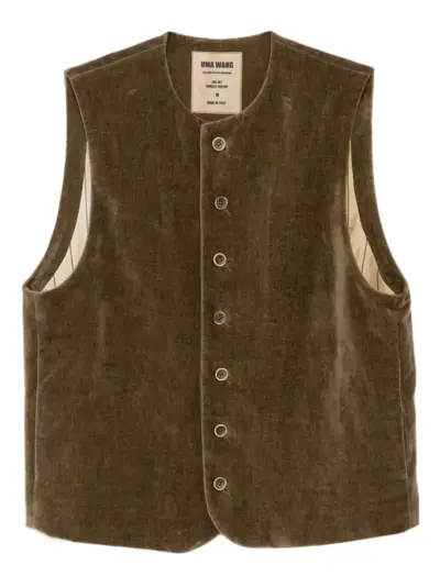 Uma Wang sleeveless jacket - Neutrals