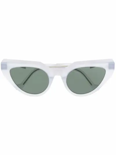 VAVA Eyewear cat-eye tinted sunglasses - White