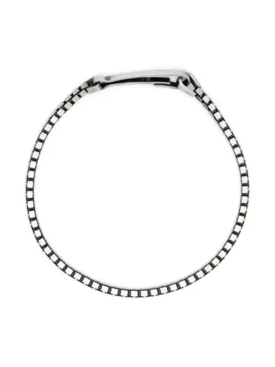 WERKSTATT:MÜNCHEN Snaplink box-chain bracelet - Silver