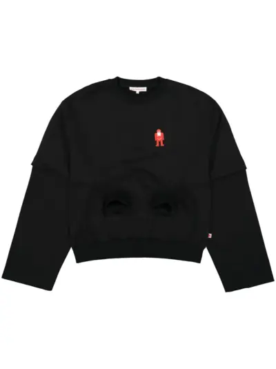 Walter Van Beirendonck Black Hole sweatshirt