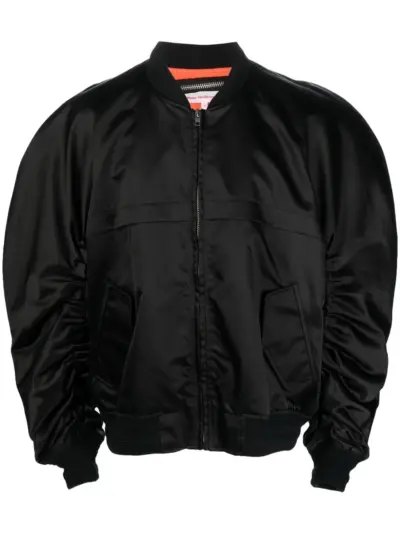 Walter Van Beirendonck Cercle bomber jacket - Black