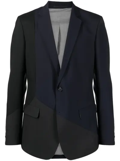 Walter Van Beirendonck Pre-Owned Empty Dinner Room blazer - Black