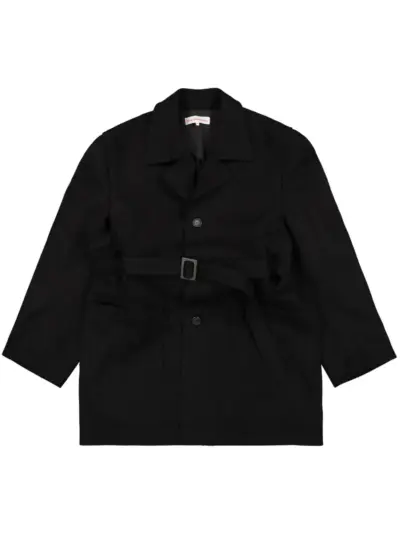 Walter Van Beirendonck Tunnel coat - Black