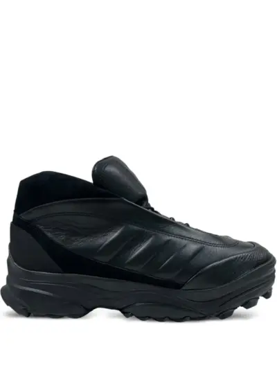 Y-3 ADIDAS GSG9 2.0 leather lace-up sneakers - Black