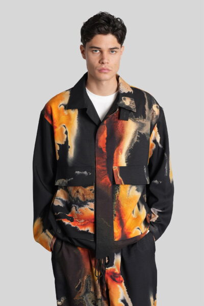 Y-3 Casual Jacket In Black Polyester