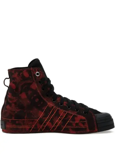 Y-3 Nizza Hi tie-dye high-top sneakers - Black