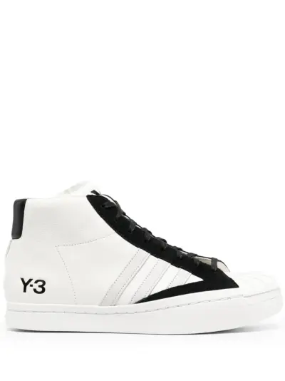 Y-3 Yohji Pro high-top sneakers - White
