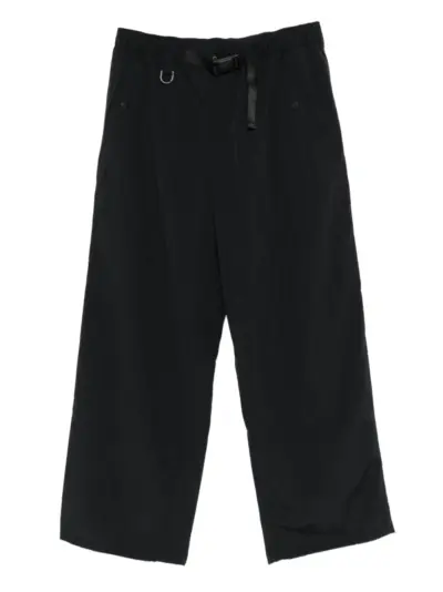 Y-3 buckle-fastening pocket trousers - Black