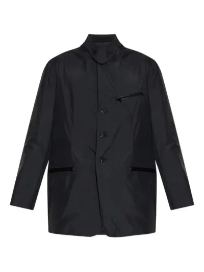 Y-3 button-fastening shirt jacket - Black