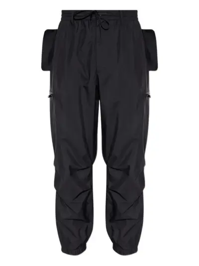 Y-3 drawstring trousers - Black
