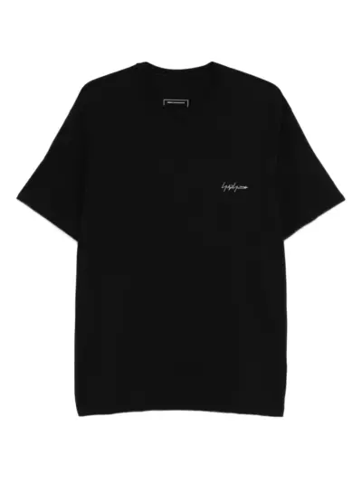 Y-3 logo T-shirt - Black