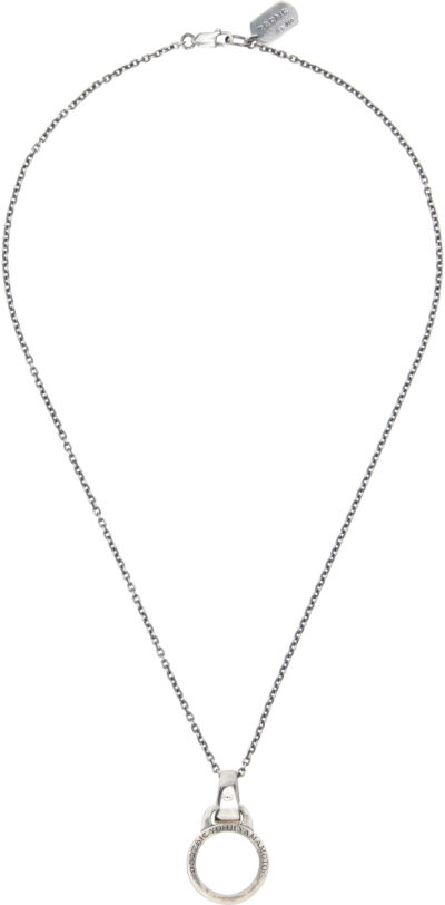 Glass Holder Pendant Necklace by YOHJI YAMAMOTO on Sale