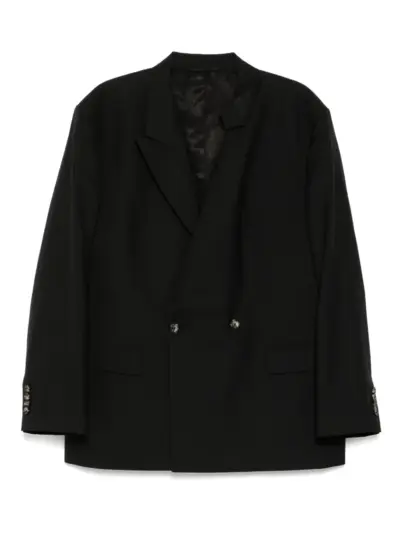 marina yee double-breasted blazer - Black