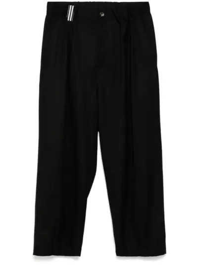 marina yee wool trousers - Black