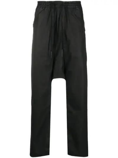 11 By Boris Bidjan Saberi coated track pants - Blue