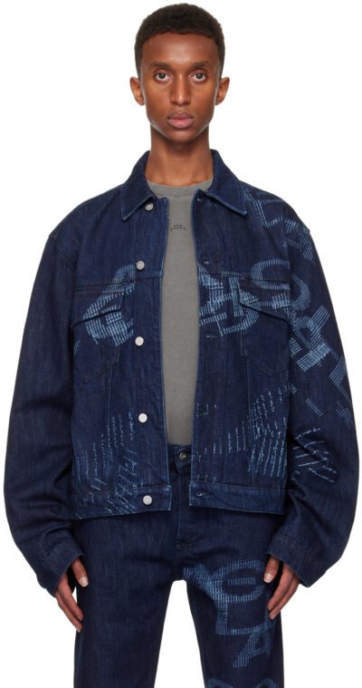 A-COLD-WALL* Blue Annex Denim Jacket