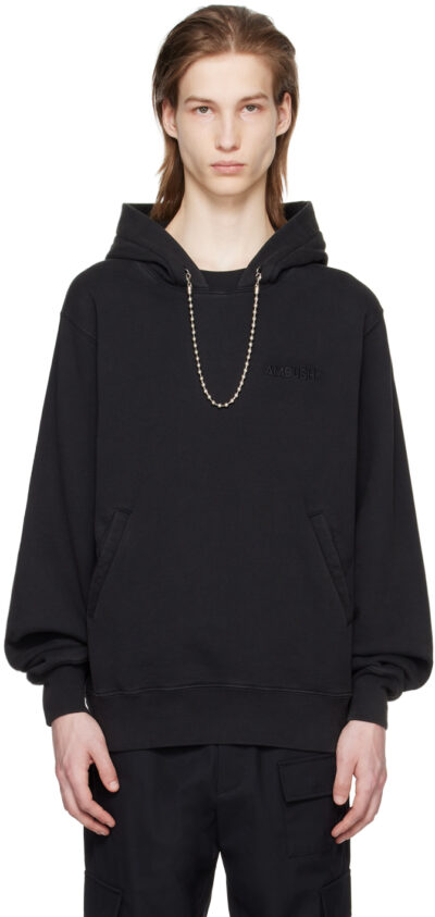 AMBUSH Black Ball Chain Hoodie