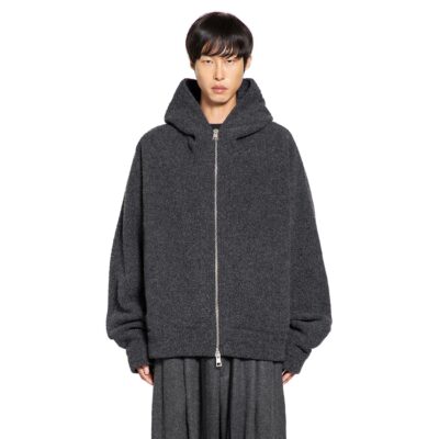 Andrea Ya’aqov Hoodie Knitted Sweatshirt