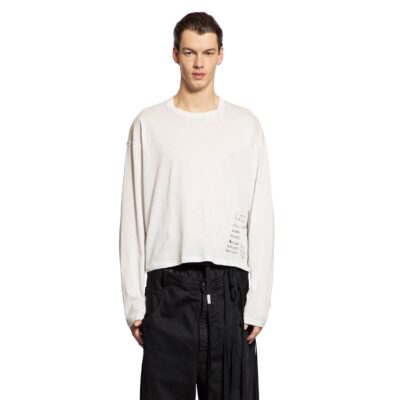 Ann Demeulemeester Emil ''Bike'' Print Long Sleeve T-Shirt