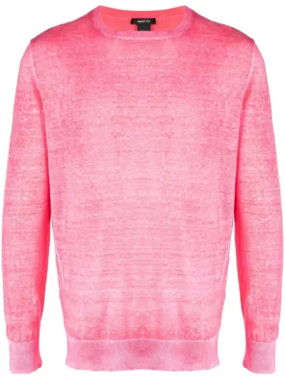 Avant Toi crew neck sweater - Pink