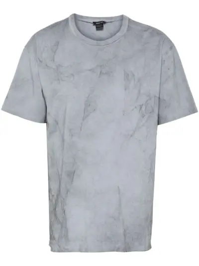 Avant Toi marbled-effect T-shirt - Grey