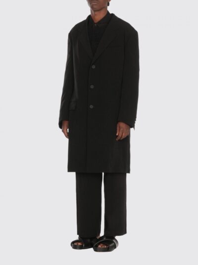Coat YOHJI YAMAMOTO Men color Black