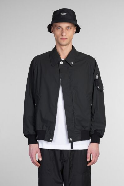 Comme des Garçons Homme Casual Jacket In Black Cotton